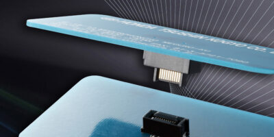 SMT board stacking connector with 0.8mm floating mechanism