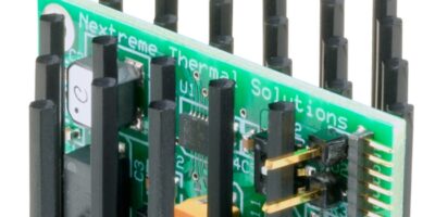 Compact thermoelectric power generator outputs 3.3, 4.1 or 5.0Vdc