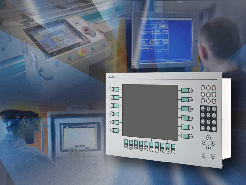 10.4-inch touchscreen panel supports customisation