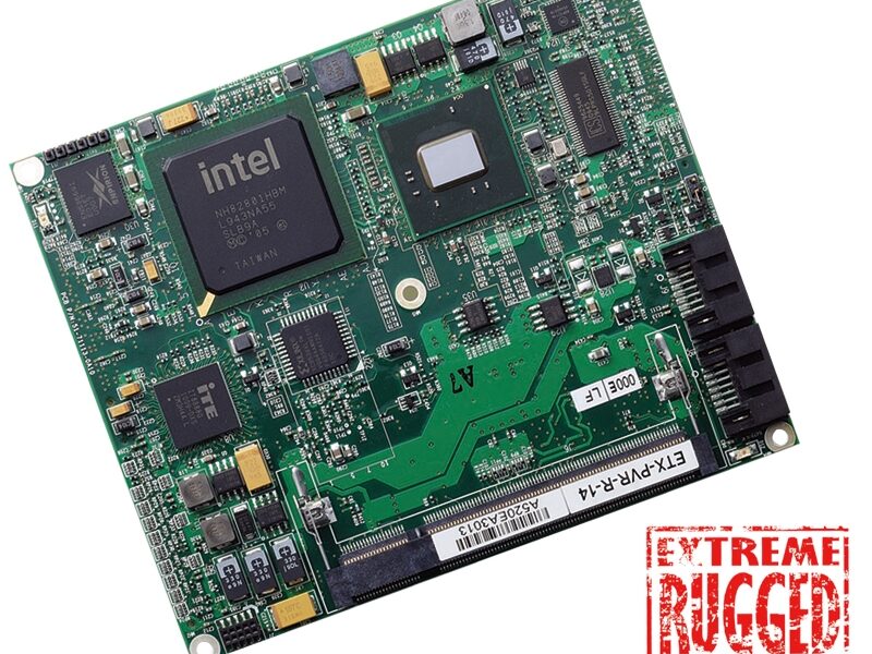 Rugged ETX module based on Intel Atom