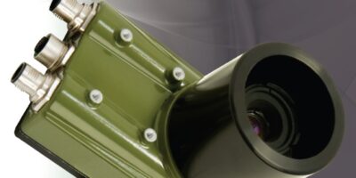 Vision camera has laser line extraction for 3D scanning