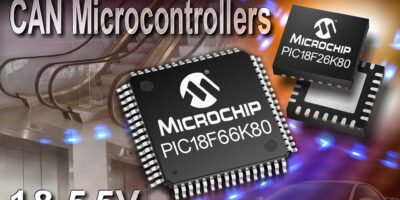 Microchip expands CAN microcontroller line with very low power 8-bit MCUs
