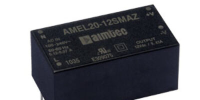 Low-cost 10-W and 20-W encapsulated AC/DC converters target medical applications