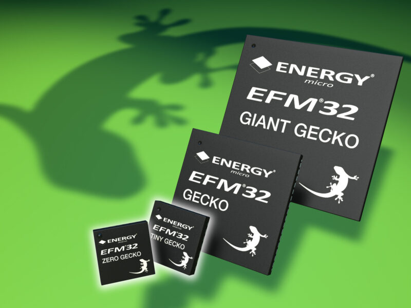 Energy Micro extends ultra low power microcontroller family with Cortex-M0 product
