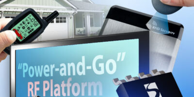RF platform replaces IR and RF discrete designs with low-power radio solution for remote keyless entry applications