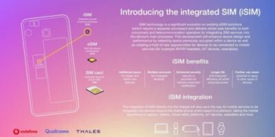 Démonstration du tout premier smartphone doté de la technologie iSIM