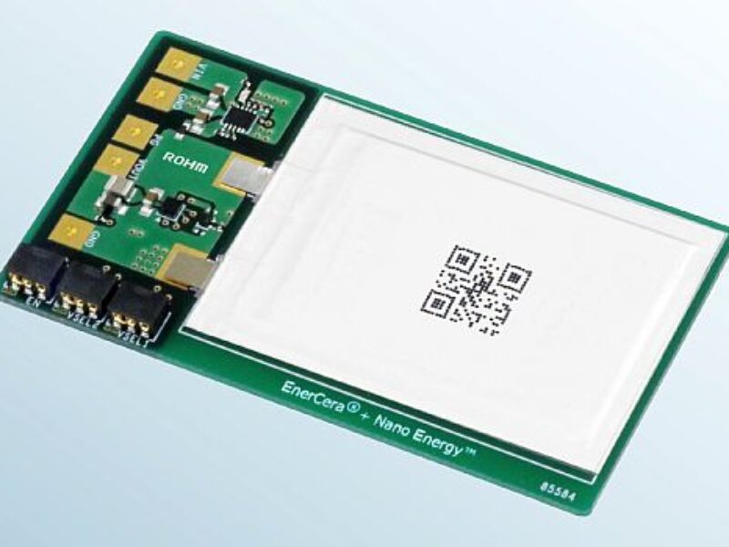 Battery management eval board for thin, compact IoT devices