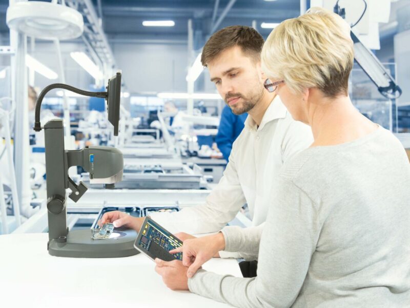 Microscope numérique avec partage d’écran WiFi