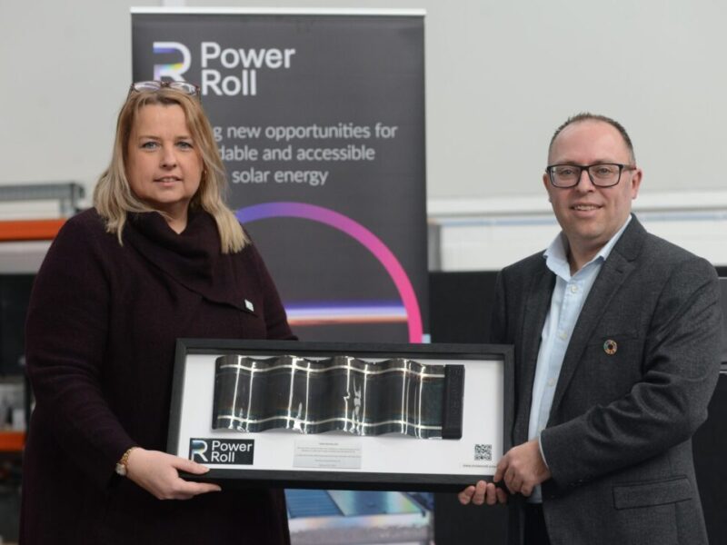 Pilot factory for solar film opens in UK