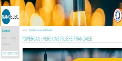 Séminaire « Power Gan vers une filière française »