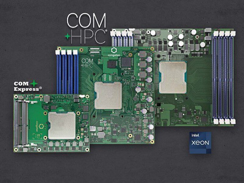 First Ice Lake COM-HPC industrial server modules
