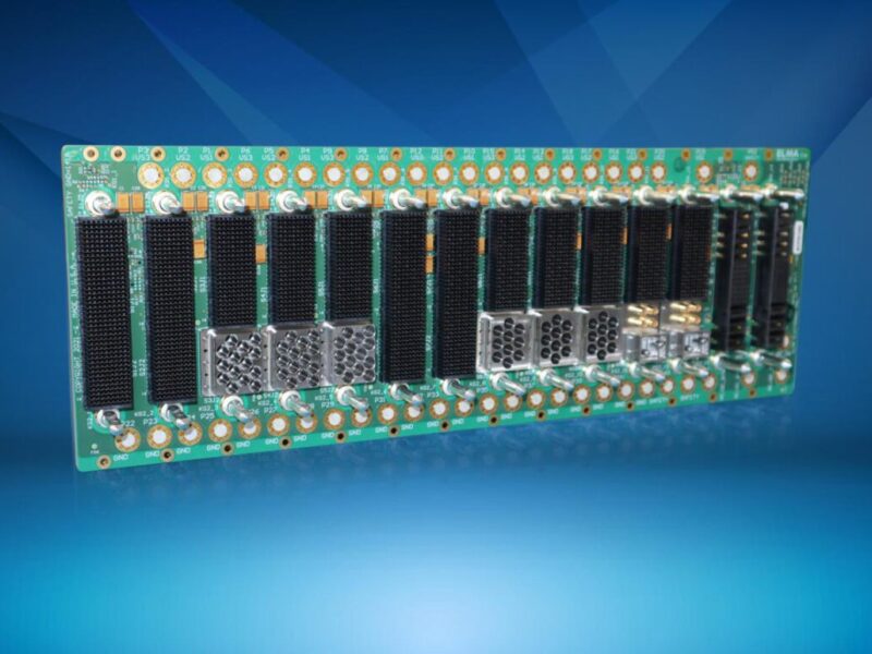 3U backplane aligned to SOSA™ 1.0 targets development and deployment