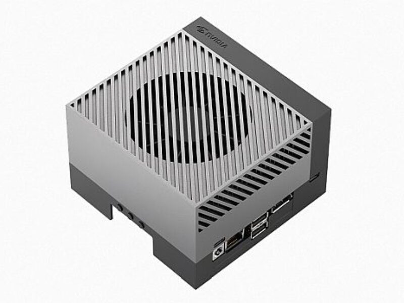 Compact AI computer dev kit for robotics, edge AI