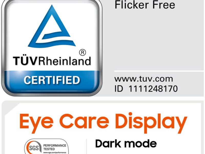 Samsung OLED certified for eye care display