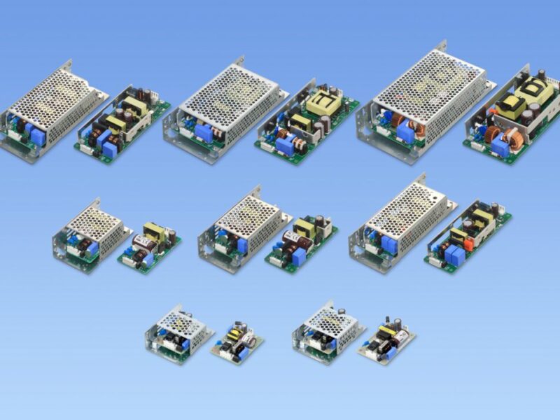 Alimentations à châssis ouvert ultraplat pour les applications industrielles exigeantes