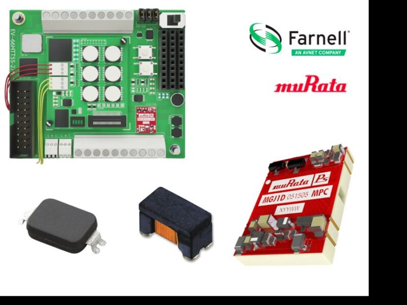 Farnell propose désormais les solutions de recharge rapide pour les véhicules électriques de Murata