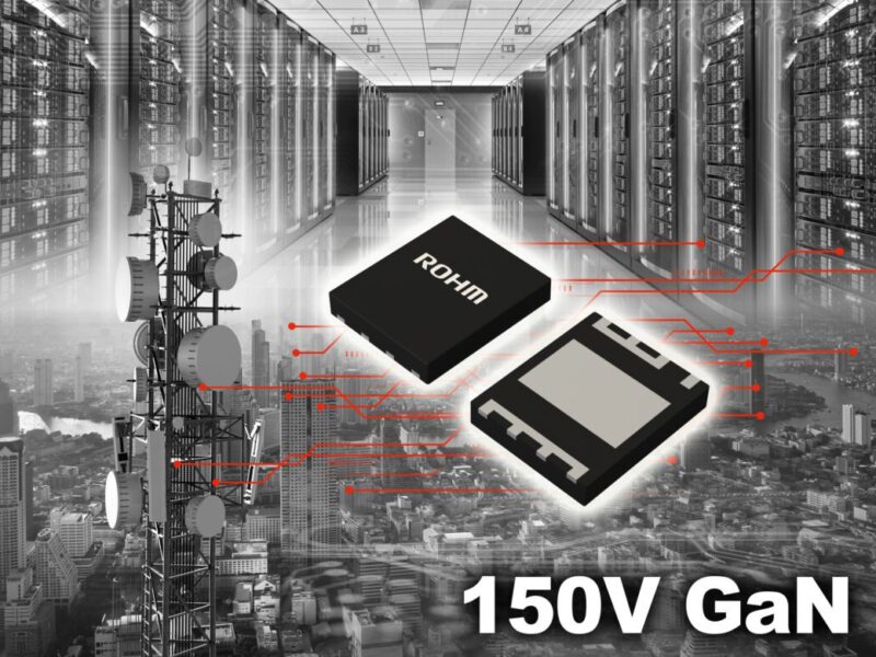 ROHM démarre la production de HEMT GaN 150 V avec une tension de grille révolutionnaire de 8 V