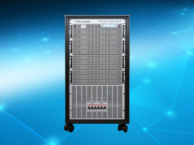 Configurable programmable power rack provides up to 60kW
