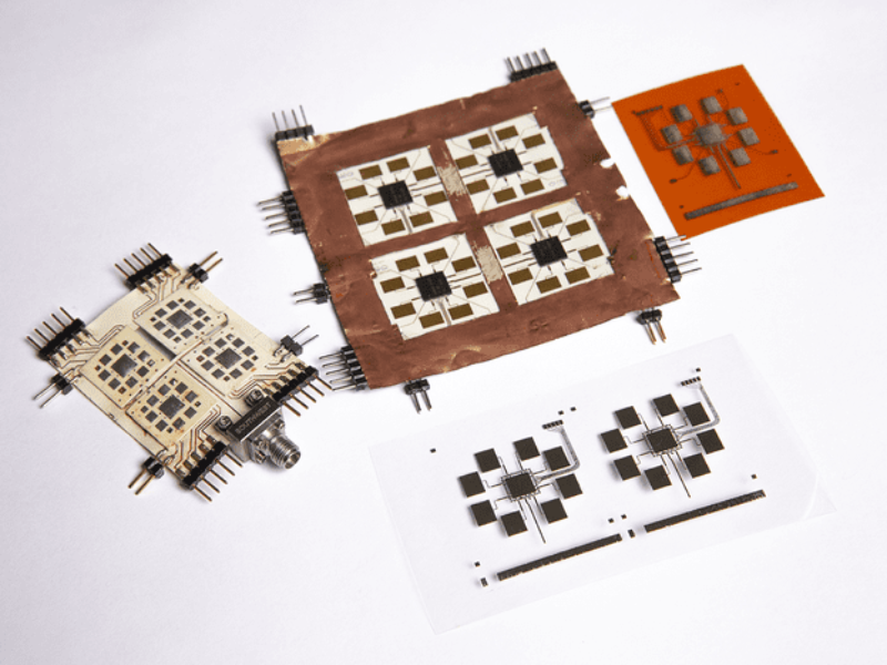 3D printed MIMO tile antenna for 5G+ designs