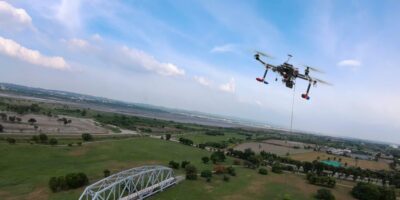 Des stations de base aéroportées permettent aux premiers secours de communiquer