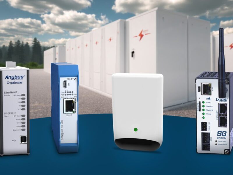 Solutions de communication HMS pour systèmes de stockage d&rsquo;énergie en batterie