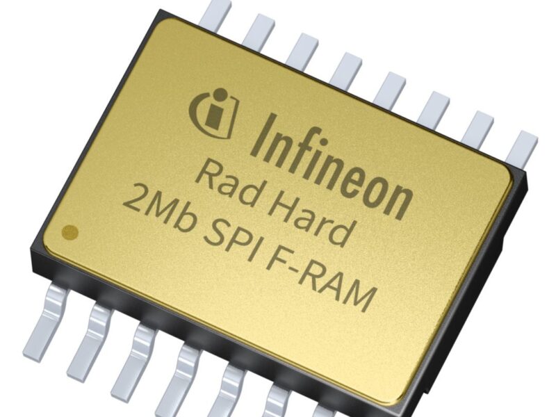 First space-qualified serial interface FRAM