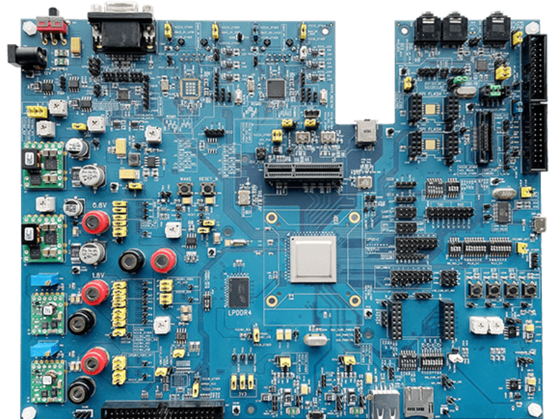 Quad core ARM Hyperbus platform for 14nm SoC development