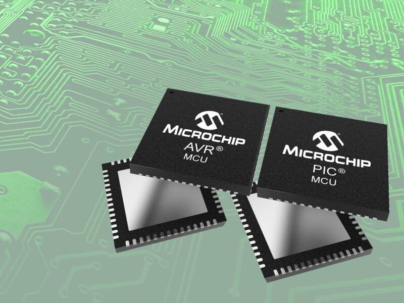 Five families of PIC and AVR 8bit microcontrollers launch