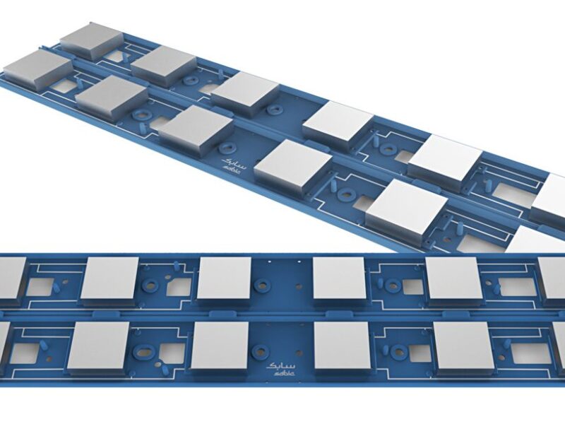 Material boost for all-plastic 5G dipole antennas