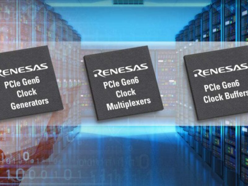 First PCIe 6.0 clock buffers and multiplexers