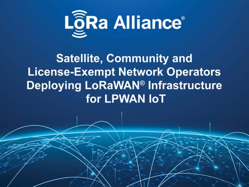 Public LoRaWAN networks see 66 percent growth