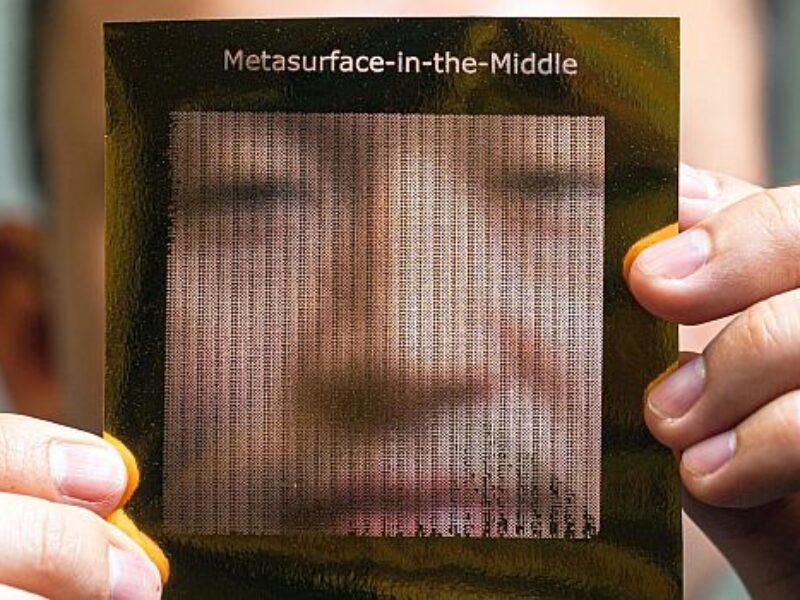 Wireless eavesdroppers can hack 6G signal with DIY metasurface