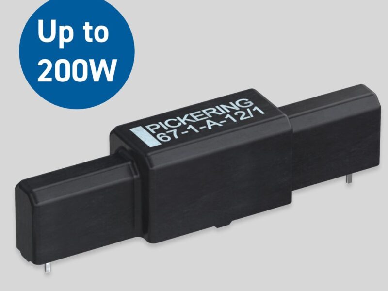 Relais reed haute tension à longue durée de vie