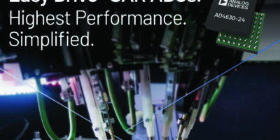 Les nouveaux convertisseurs A/N SAR Easy Drive d’Analog Devices simplifient la tâche des concepteurs