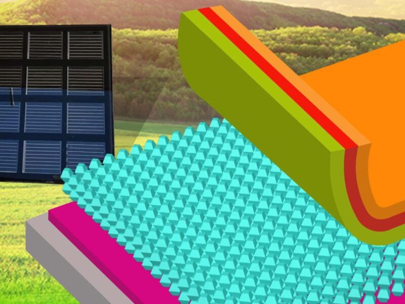 Efficiency boost for large perovskite panels and tandem cells