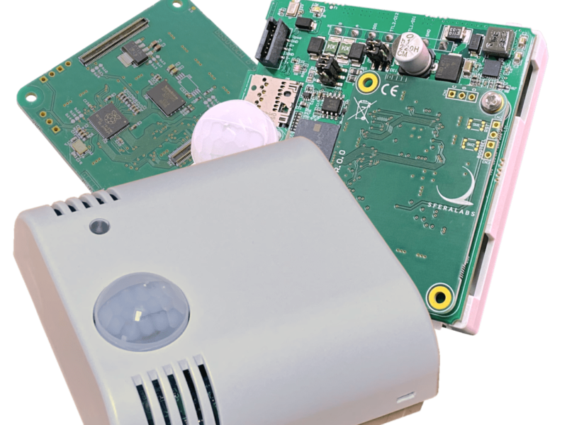 Exo Sense edge system using the Raspberry Pi RP2040 MCU