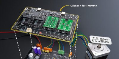 Clicker 4 evaluation board for motor control
