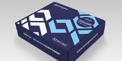 Wirelessly powered sensor eval kit for IoT ecosystem