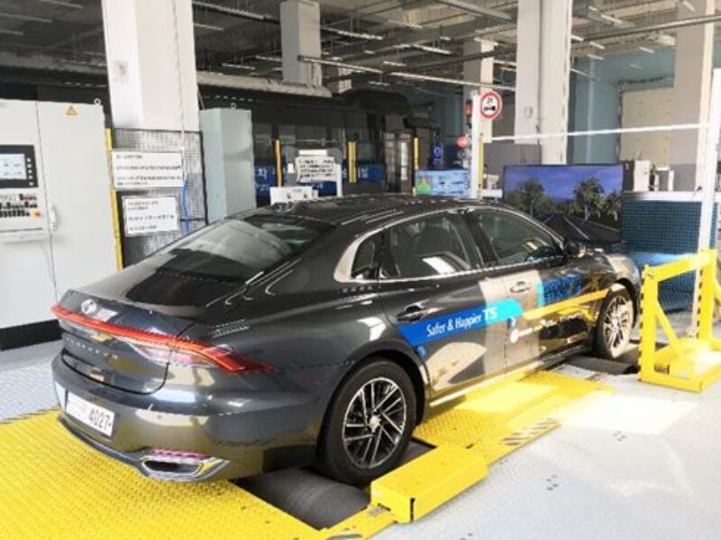 Banc d’essai pour véhicules partiellement et entièrement autonomes