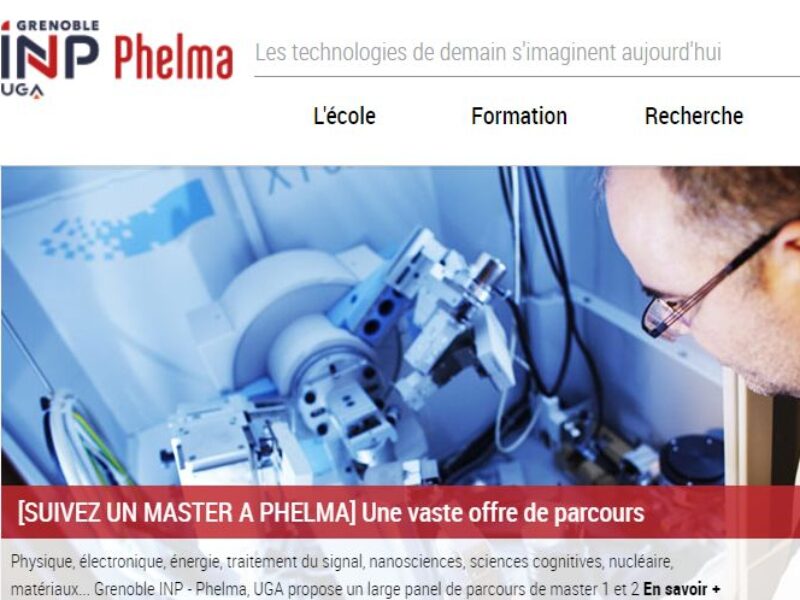 Grenoble INP-Phelma et DOLPHIN DESIGN renouvèlent leur partenariat