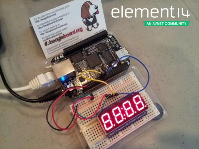 element14 lance le concours Afficheur 7 segments