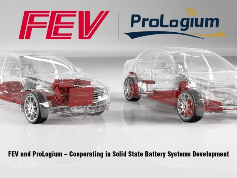 FEV, ProLogium jointly develop solid-state battery systems