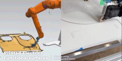 Impression directe de fonctions électriques/électroniques sur objet 3D