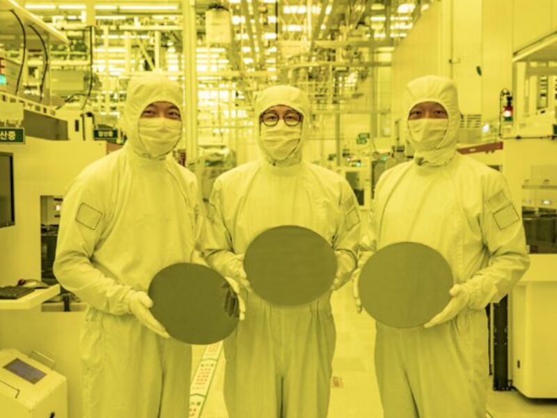 Samsung starts 3nm chip production ahead of TSMC.
