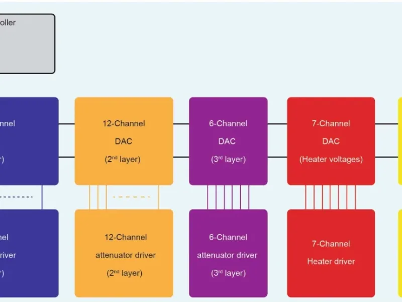 Photonic AI chip for fast classification