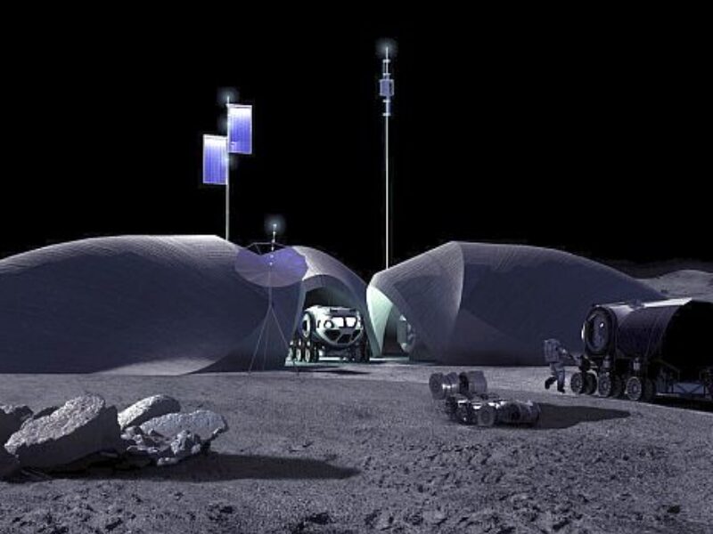 3D-printed lunar outpost design unveiled