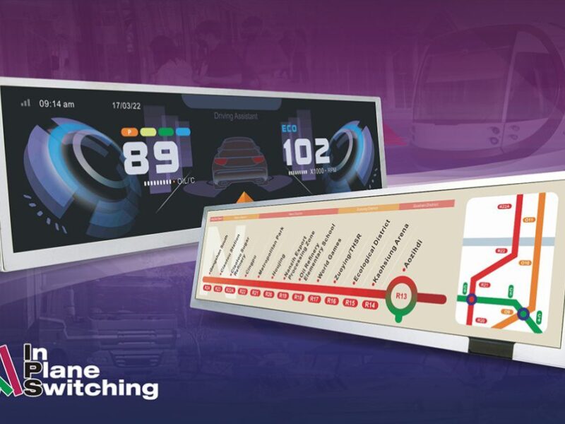 Wide landscape format high-resolution TFT