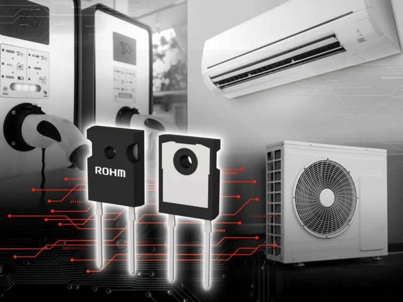 Les nouvelles diodes ROHM associent des performances de faibles pertes et des caractéristiques de bruit ultra-faibles