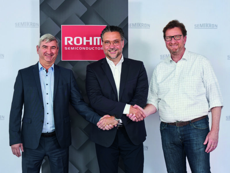 Semikron qualifies Rohm’s fourth generation SiC power chips