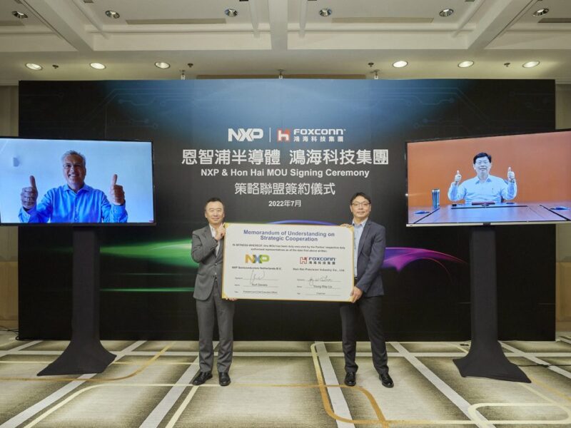 Foxconn to use NXP technology for EV platforms